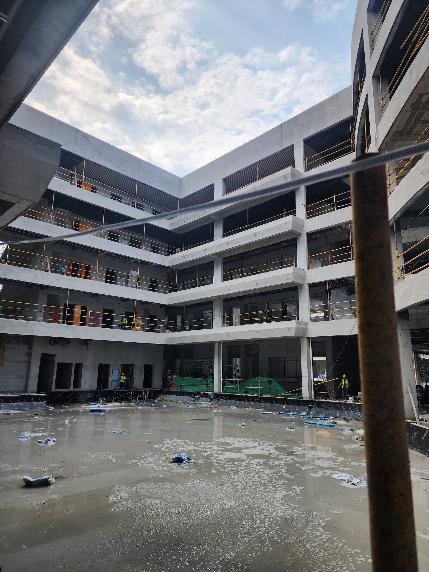 武汉市光谷第一小学整体照明工程实景